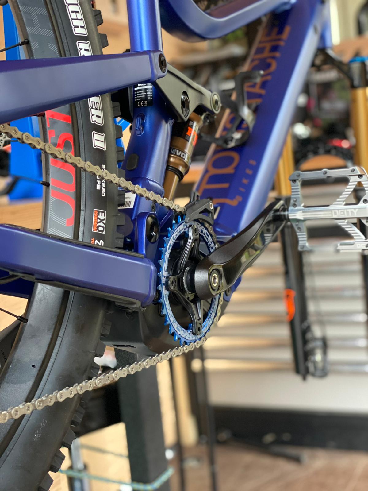 Exemple réel de customisation réalisée par Custom Bike Shop